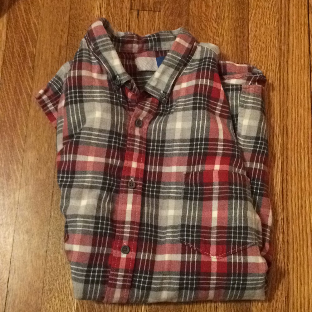 Bundle of men’s flannel shirts
